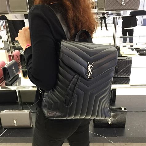 ysl fabric loulou backpack|ysl loulou bag review.